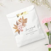 Botanisches Pampas Grass Hochzeit Vielen Dank Geschenktütchen (Versiegelt)