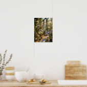 Botanisches Parfümlabor 12x16 Poster (Küche)
