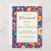 Botanisches Party für die Bewahrung der sonnigen B Einladung (Vorderseite)