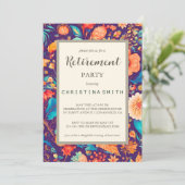 Botanisches Party für die Bewahrung der sonnigen B Einladung (Stehend Vorderseite)