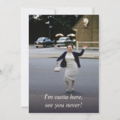 Botanisches Party für die Bewahrung der sonnigen B Einladung (Rückseite)