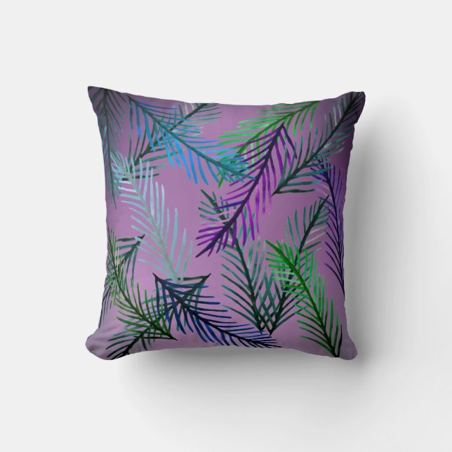 Botanisches Patternpolster Kissen (Vorderseite)