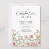 Botanisches Pfirsichblütenfest Einladung (Vorderseite)