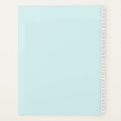 Botanisches Pink-Lily-Blossom Planer (Rückseite)