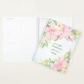 Botanisches Pink-Lily-Blossom Planer (Anzeige)