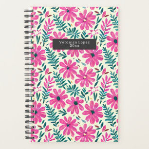 Botanisches Pink-Wasser Planer