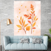 Botanisches Poster: Farbe im Herbst Leinwanddruck