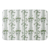 Botanisches Ranken-Design Badematte (Vorderseite)