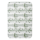 Botanisches Ranken-Design Badematte (Vorderseite Vertikal)