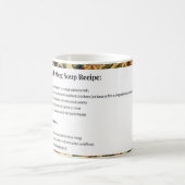 Botanisches Rezept aus dem Goldenen Zeitalter Kaffeetasse (Mittel)