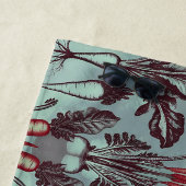 Botanisches Root Vegetables Fleece Blanket - Karot Strandtuch (Beispiel)