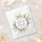 Botanisches Rosa Blumenzwiebeln Vielen Dank Geschenktütchen (Ausgeschnitten)