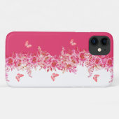 Botanisches rosa Handyhülle Case-Mate iPhone Hülle (Rückseite (Horizontal))