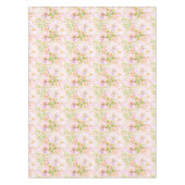 Botanisches Rosa Peony Tischdecke (Vorderseite)