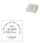 Botanisches Rundbuch Gummistempel (Stempel)