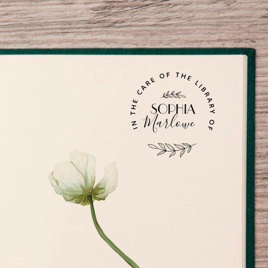 Botanisches Rundbuch Permastempel