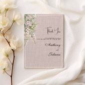 Botanisches rustikales Rosa Pink Minze Blüte Viele Einladung