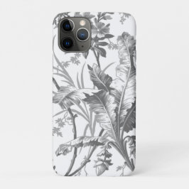 Botanisches Schwarz und Weiß Chinoiserie Case-Mate iPhone Hülle