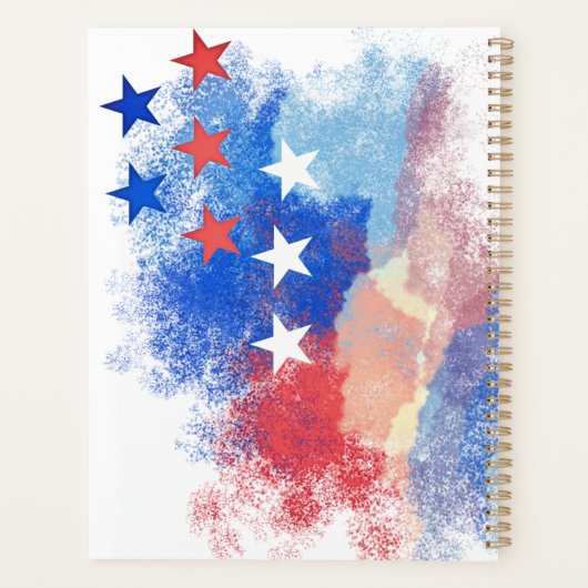 Botanisches Script-Foto für Navy Blue Silver Planer (Rückseite)