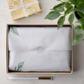 Botanisches Seidenpapier mit elegantem Blumendesig (Geschenk)