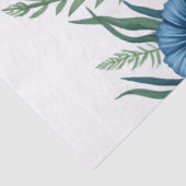 Botanisches Seidenpapier mit elegantem Blumendesig (Ausschnitt)