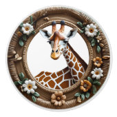 Botanisches Serengeti Keramikknauf (Vorderseite)