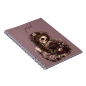 Botanisches Skelett Journal Notizblock (Rechte Seite)