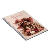 Botanisches Skelett Journal Notizblock (Rechte Seite)