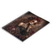 Botanisches Skelett Journal Notizblock (Linke Seite)