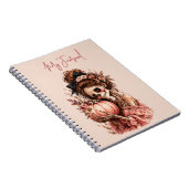 Botanisches Skelett Journal Notizblock (Rechte Seite)
