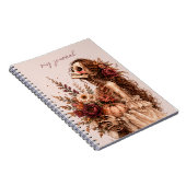 Botanisches Skelett Journal Notizblock (Rechte Seite)