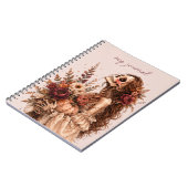 Botanisches Skelett Journal Notizblock (Linke Seite)