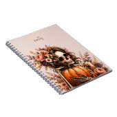 Botanisches Skelett Journal Notizblock (Rechte Seite)
