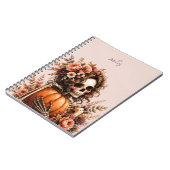Botanisches Skelett Journal Notizblock (Linke Seite)