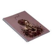 Botanisches Skelett Journal Notizblock (Rechte Seite)