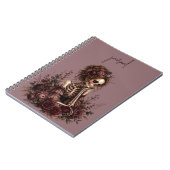 Botanisches Skelett Journal Notizblock (Linke Seite)