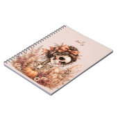 Botanisches Skelett Journal Notizblock (Linke Seite)