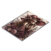 Botanisches Skelett Journal Notizblock (Linke Seite)