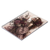 Botanisches Skelett Journal Notizblock (Linke Seite)