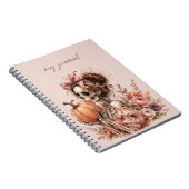Botanisches Skelett Journal Notizblock (Rechte Seite)