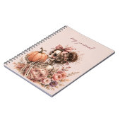 Botanisches Skelett Journal Notizblock (Linke Seite)