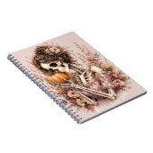 Botanisches Skelett Journal Notizblock (Rechte Seite)