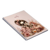 Botanisches Skelett Journal Notizblock (Rechte Seite)
