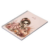 Botanisches Skelett Journal Notizblock (Linke Seite)