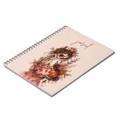 Botanisches Skelett Journal Notizblock (Linke Seite)