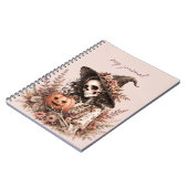 Botanisches Skelett Journal Notizblock (Linke Seite)