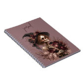 Botanisches Skelett Journal Notizblock (Rechte Seite)