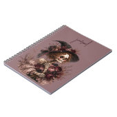 Botanisches Skelett Journal Notizblock (Linke Seite)