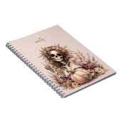 Botanisches Skelett Journal Notizblock (Rechte Seite)