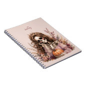 Botanisches Skelett Journal Notizblock (Rechte Seite)